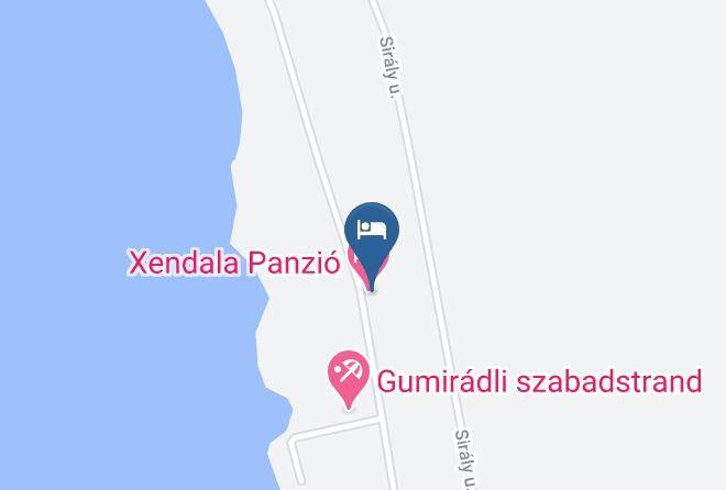 Balatonakarattya - Gabriella Bed And Breakfast Maps