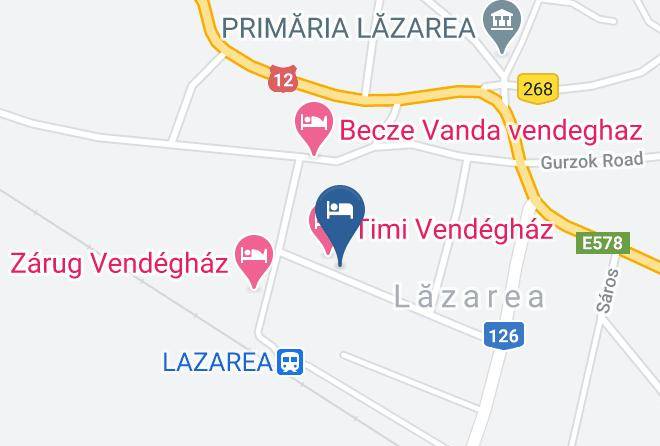 Lazarea - Gabriella Vendeghaz Maps