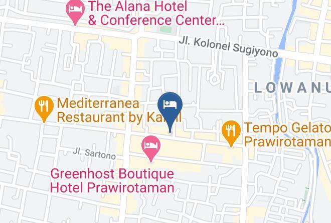 Kota Yogyakarta - Gading Resto & Bed Maps