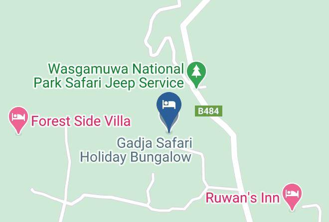 Kandy - Gadja Safari Holiday Bungalow Maps