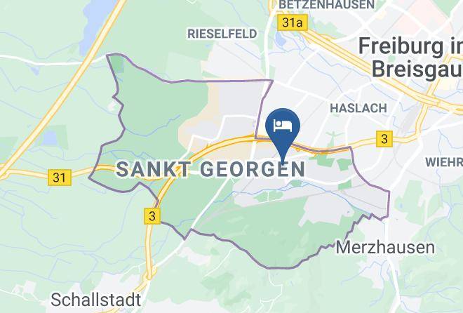 Freiburg - Gaestehaus Henke Maps