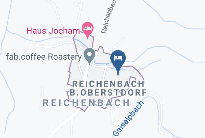 Gaestehaus Hindelang Map