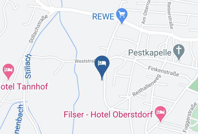 Oberallgau - Gaestehaus Weller Maps