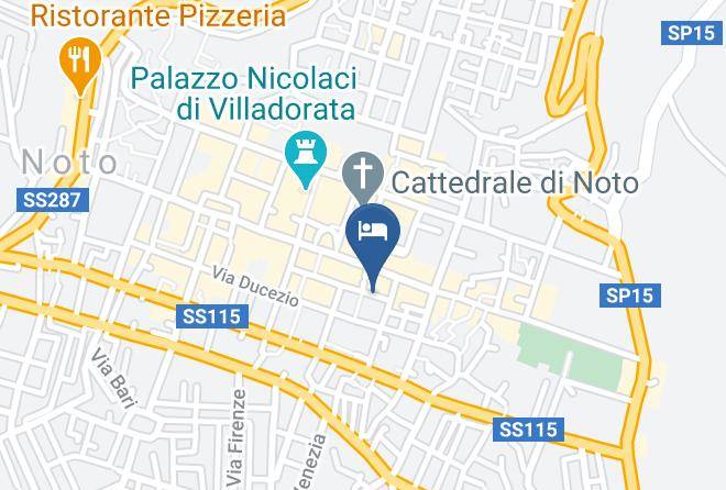 Syracuse - Gagliardi Boutique Hotel Maps