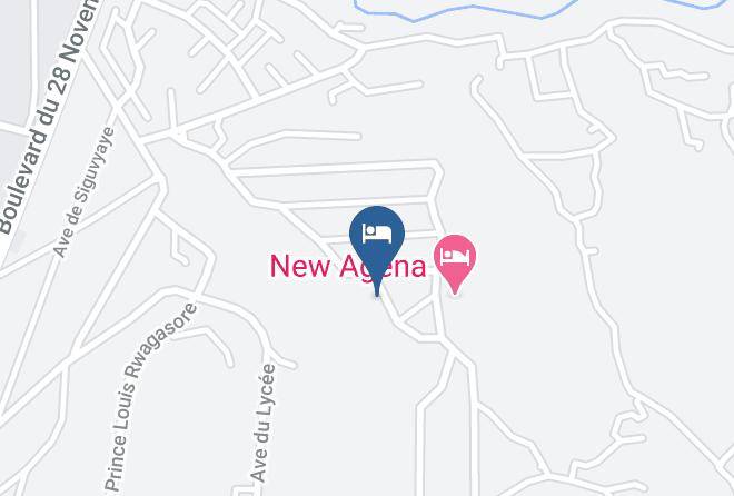 Bujumbura - Gahahe Hill's Hotel Maps