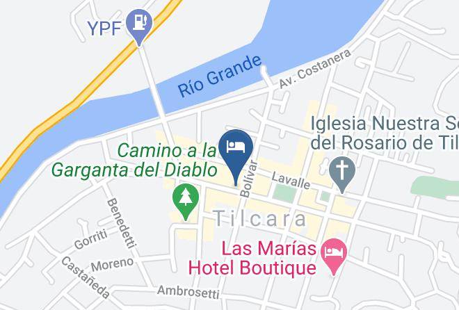 Tilcara - Gaia Habitaciones Boutique Maps