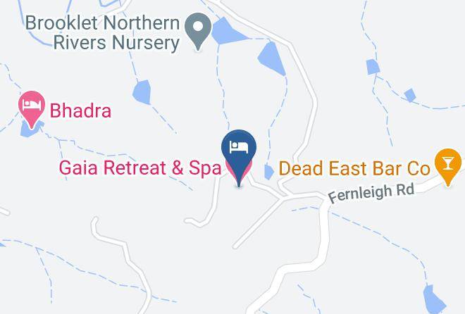 Ballina - Gaia Retreat & Spa Maps
