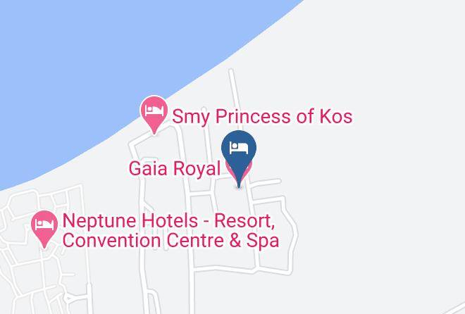 Kos - Gaia Royal Hotel Maps