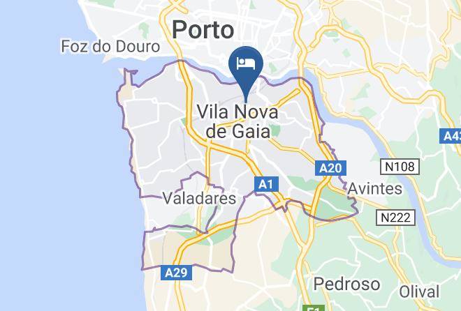 Vila Nova De Gaia - Gaia Town Hall Maps