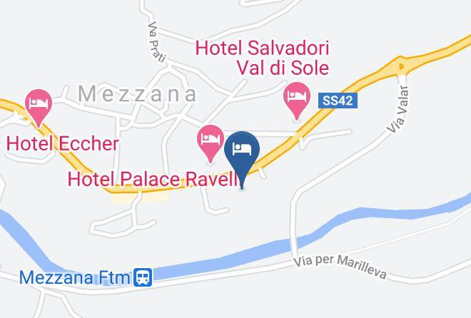 Trento - Gaia Wellness Residence Hotel Maps