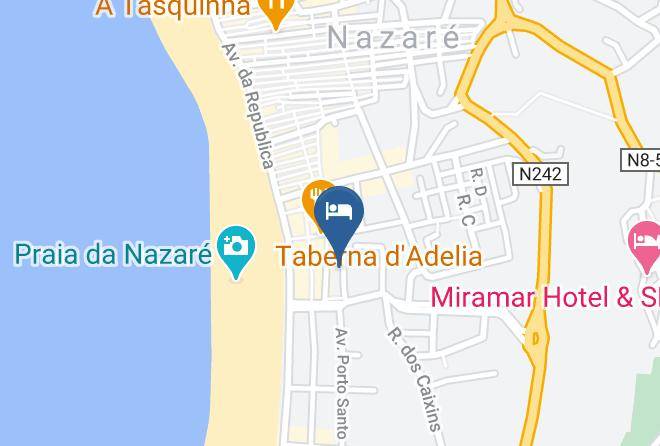 Nazare - Gaivota Holidays Maps