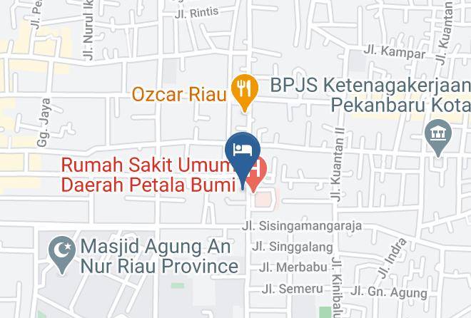 Pekanbaru - Gaja Hotel Maps