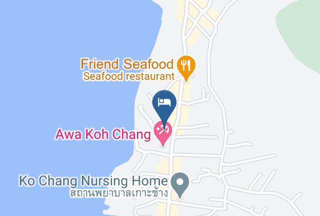Amphoe Ko Chang - Gajapuri Resort & Spa Maps