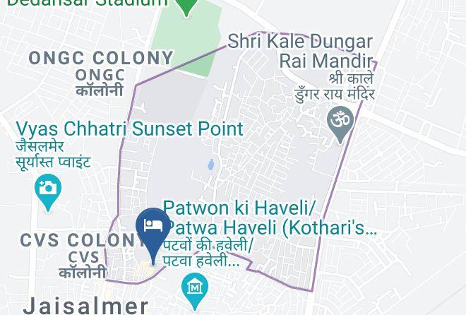 Jaisalmer - Gaji Hotel Jaisalmer Maps