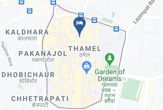 Kathmandu - Gaju Suite Hotel Maps