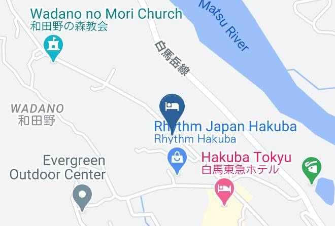 Hakuba Vil Kitaazumi District - Gakuto Terraces Maps