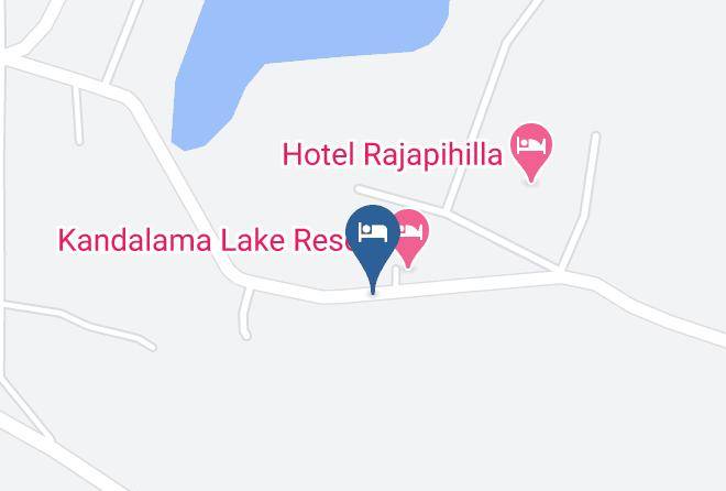 Kandy - Gal Oruwa Resort Maps