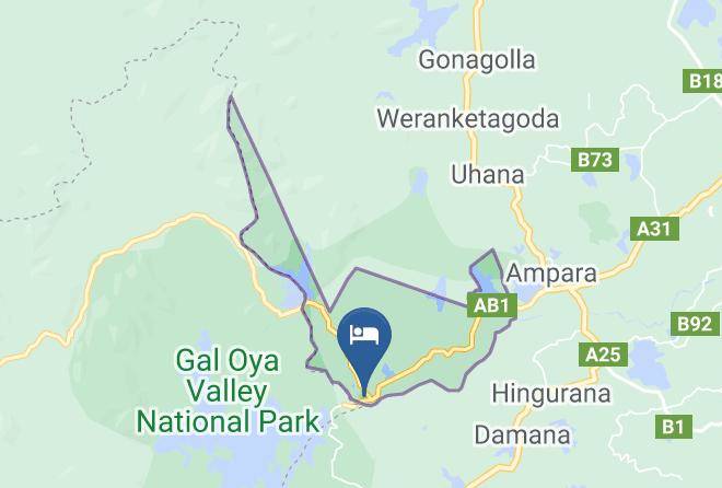 Trincomalee - Gal Oya Lake View Inginiyagala Maps
