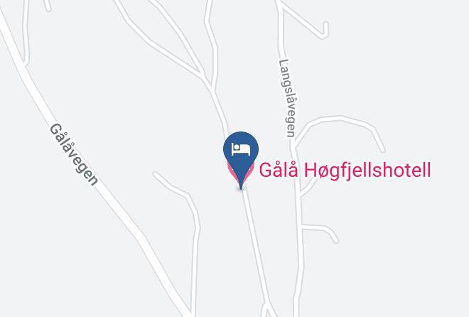 Gala Hogfjellshotell Map