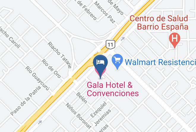 San Fernando - Gala Hotel & Convenciones Maps