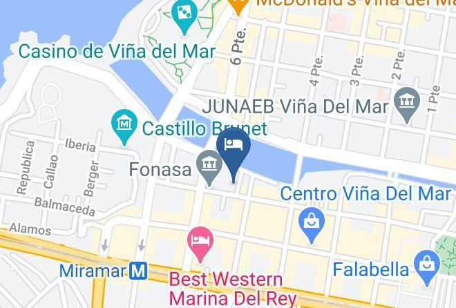 Valparaiso Province - Gala Hotel Y Centro De Eventos Maps