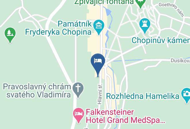 Cheb - Gala Hotels Maps
