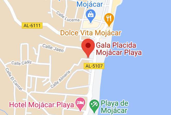 Almeria - Gala Placida Mojacar Playa Maps