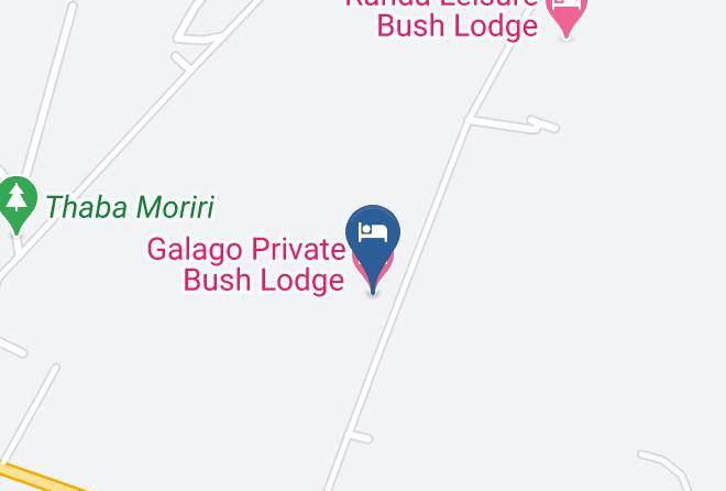 Waterberg - Galago Private Bush Lodge Maps