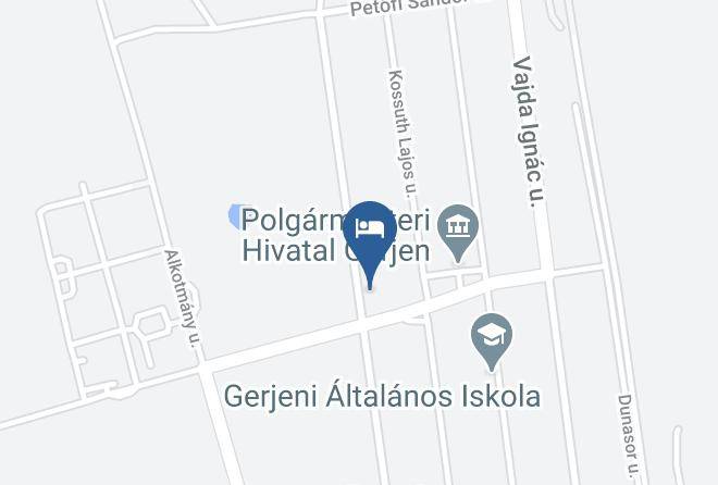 Gerjen - Galagol Vendeghaz Gerjen Maps