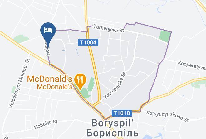 Boryspil - Galant Hotel Maps
