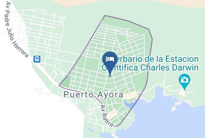 Santa Cruz - Galapagos Islands Maps