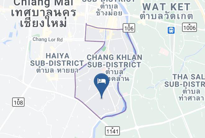 Amphoe Mueang Chiang Mai - Galare Thong Tower Maps