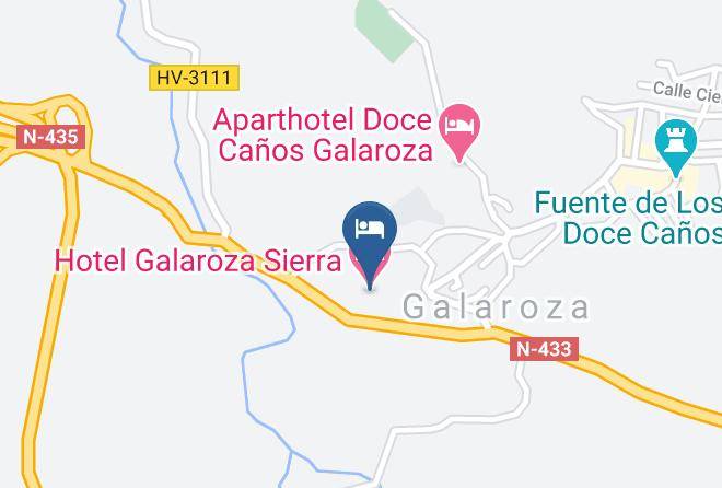 Huelva - Hotel Galaroza Sierra Maps