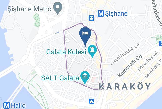 Beyoglu - Visl Galata Vista Maps