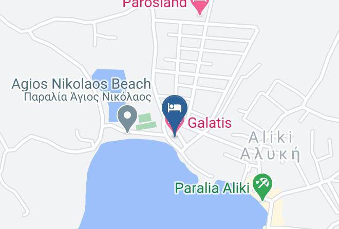 Galatis Hotel Map
