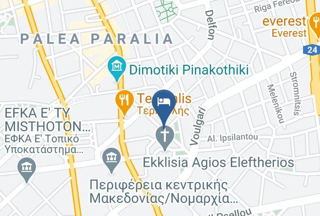 Salonica - Galaxy Art Hotel Maps