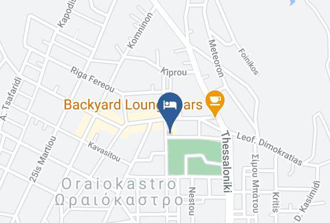 Salonica - Galaxy Design Hotel Maps