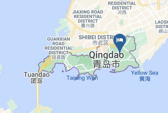 Qingdao - Galaxy Holiday Hotel Maps