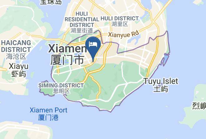 Xiamen - Galaxy Hotel Xiamen Maps