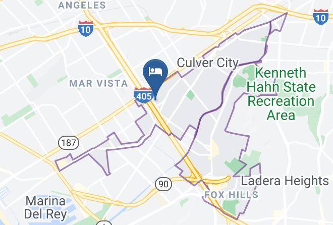 Los Angeles - Galaxy Inn Motel Maps