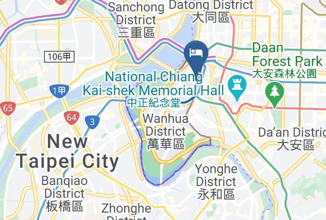Wanhua District Ximending - Galaxy Inn Maps