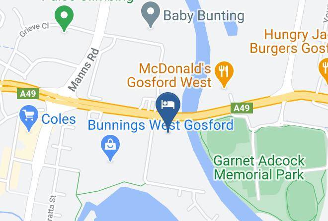 Central Coast - Galaxy Motel Maps