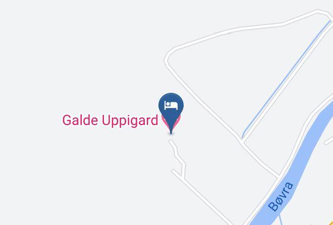 Lom - Galde Uppigard Accommodation Galdhopiggen Maps