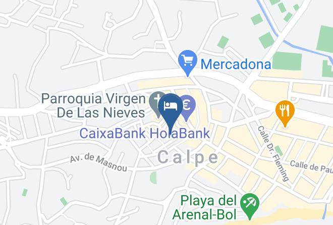 Alicante - Hotel Galeon Maps