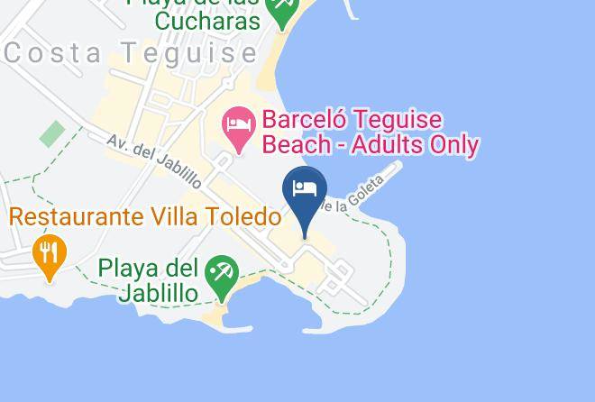 Galeon Playa Map