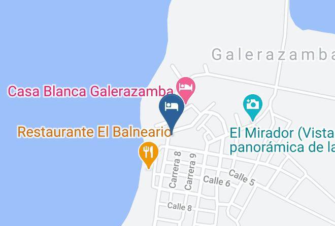 Santa Catalina - Galerazamba Hotel Maps