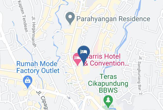 Bandung - Galeri Ciumbuleuit Hotel Maps