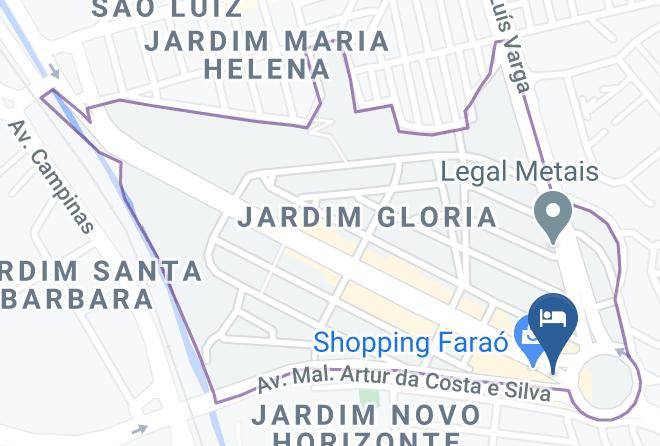 Limeira - Hotel Florida Mall & Galeria De Semi Joias Maps