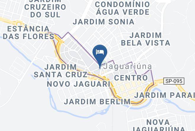 Jaguariuna - Galeria Hotel Pousada Maps