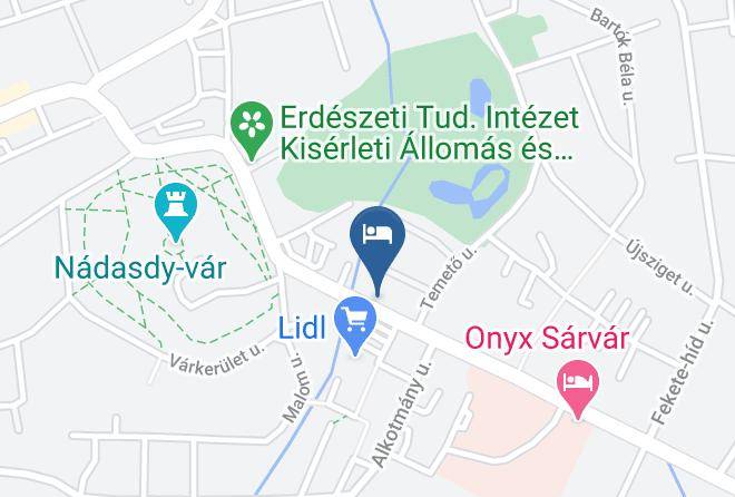 Sarvar - Galeria Panzio Maps
